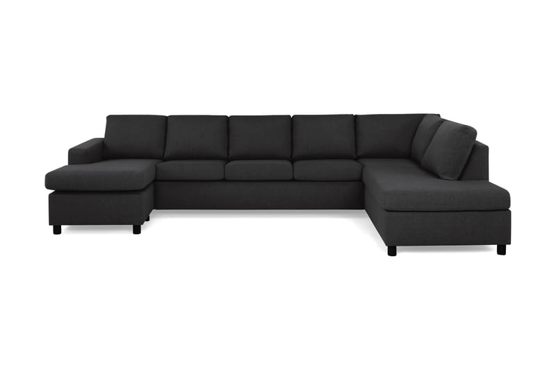 Crazy U-sofa XL Chaiselong Venstre - Antracit - Møbler - Sofaer - U Sofa