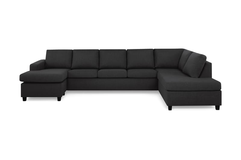 Crazy U-sofa XL Chaiselong Venstre - Antracit - Møbler - Sofaer - U Sofa