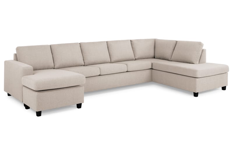 Crazy U-sofa XL Chaiselong Venstre - Beige - Møbler - Sofaer - U Sofa