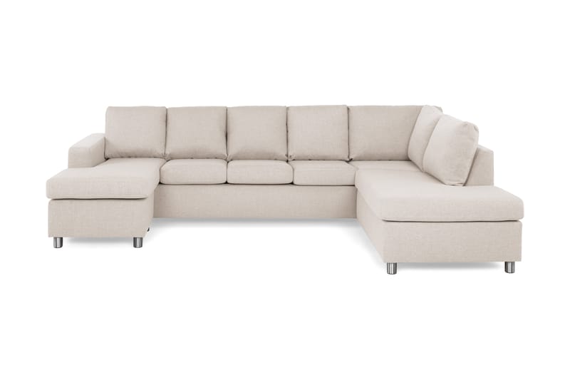 Crazy U-sofa XL Chaiselong Venstre - Beige - Møbler - Sofaer - U Sofa