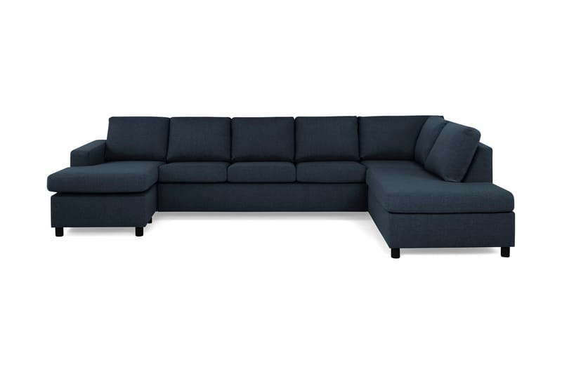 Crazy U-sofa XL Chaiselong Venstre - Mørkeblå - Møbler - Sofaer - U Sofa