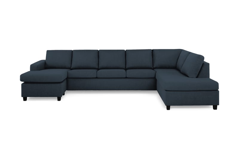 Crazy U-sofa XL Chaiselong Venstre - Mørkeblå - Møbler - Sofaer - U Sofa