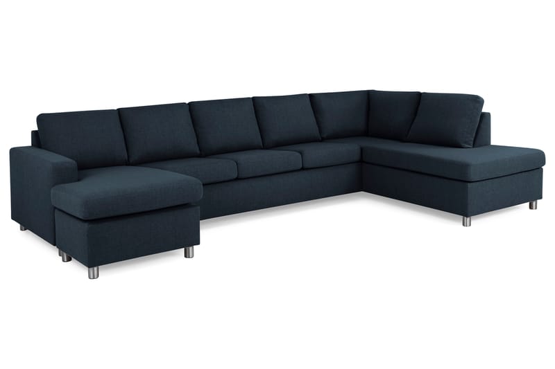 Crazy U-sofa XL Chaiselong Venstre - Mørkeblå - Møbler - Sofaer - U Sofa