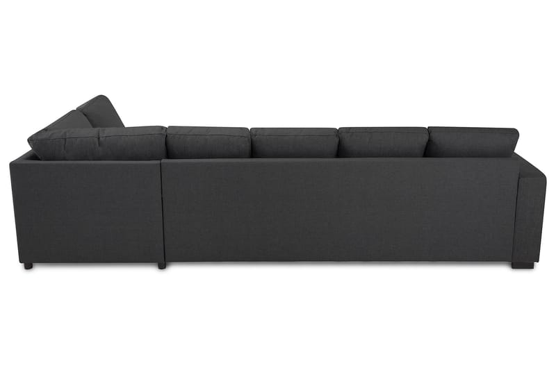 Crazy U-sofa XL Chaiselong Venstre - Mørkegrå - Møbler - Sofaer - U Sofa