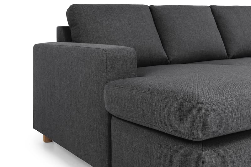 Crazy U-sofa XL Chaiselong Venstre - Mørkegrå - Møbler - Sofaer - U Sofa