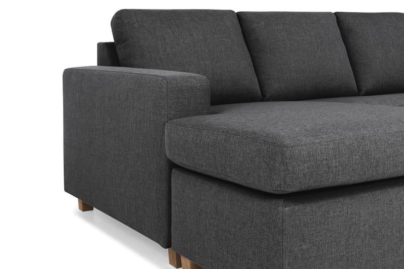 Crazy U-sofa XL Chaiselong Venstre - Mørkegrå - Møbler - Sofaer - U Sofa