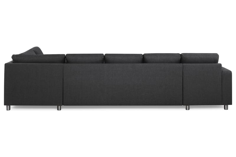 Crazy U-sofa XL Chaiselong Venstre - Mørkegrå - Møbler - Sofaer - U Sofa