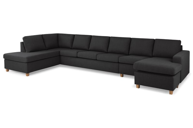 Crazy U-sofa XXL Chaiselong Højre - Antracit - Møbler - Sofaer - U Sofa