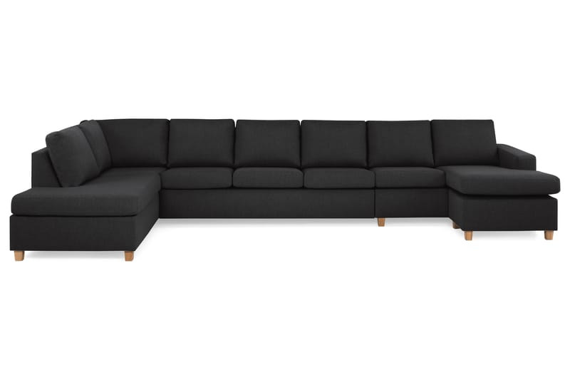 Crazy U-sofa XXL Chaiselong Højre - Antracit - Møbler - Sofaer - U Sofa