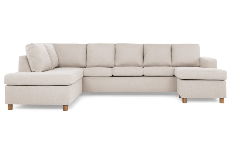 Crazy U-sofa XXL Chaiselong H�øjre - Beige - Møbler - Sofaer - U Sofa