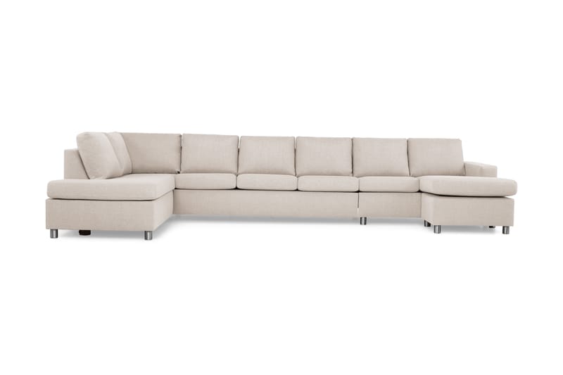 Crazy U-sofa XXL Chaiselong Højre - Beige - Møbler - Sofaer - U Sofa