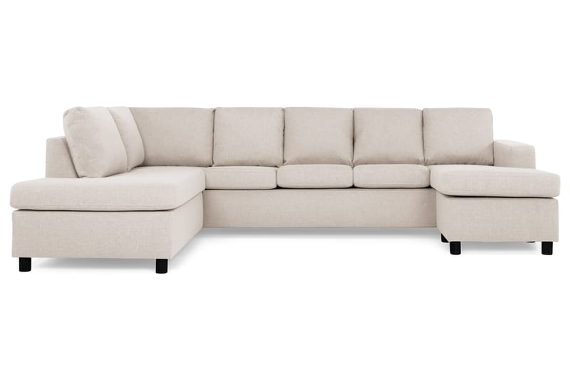 Crazy U-sofa XXL Chaiselong H�øjre - Beige - Møbler - Sofaer - U Sofa