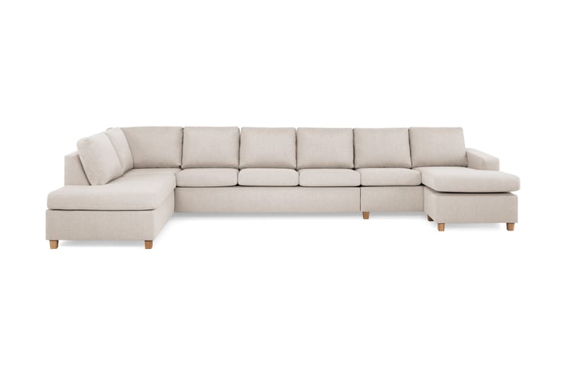 Crazy U-sofa XXL Chaiselong Højre - Beige - Møbler - Sofaer - U Sofa