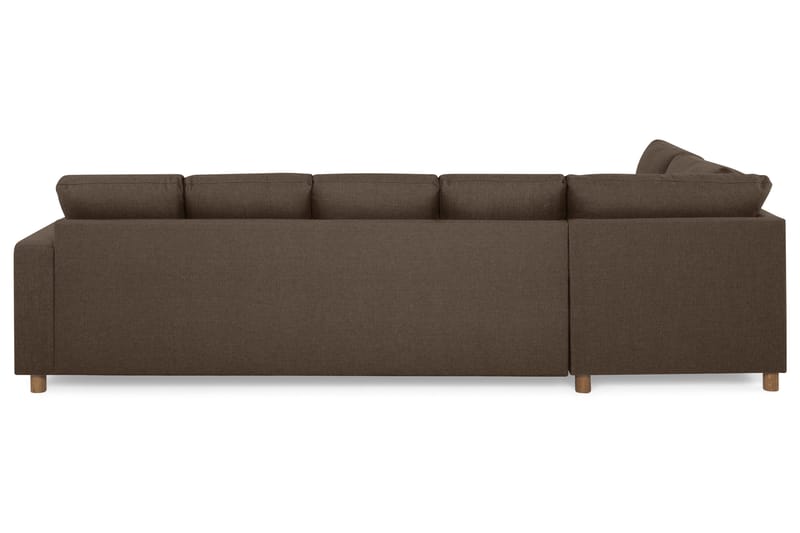 Crazy U-sofa XXL Chaiselong Højre - Brun - Møbler - Sofaer - U Sofa