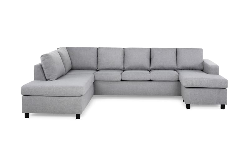 Crazy U-sofa XXL Chaiselong Højre - Lysegrå - Møbler - Sofaer - U Sofa