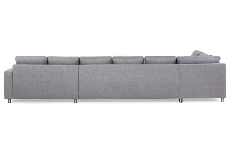 Crazy U-sofa XXL Chaiselong Højre - Lysegrå - Møbler - Sofaer - U Sofa