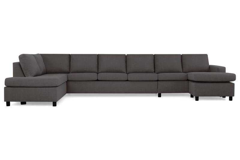 Crazy U-sofa XXL Chaiselong Højre - Mørkegrå - Møbler - Sofaer - U Sofa