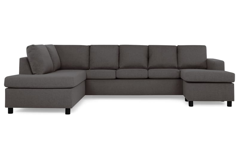 Crazy U-sofa XXL Chaiselong Højre - Mørkegrå - Møbler - Sofaer - U Sofa