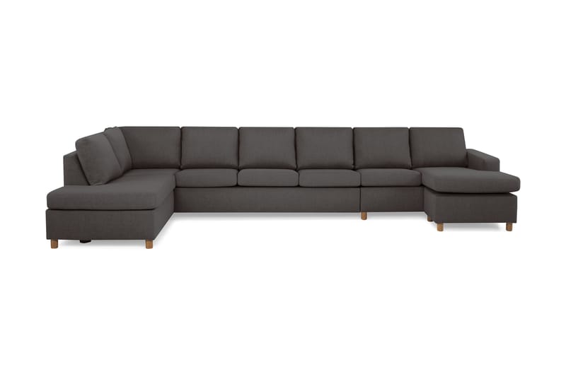 Crazy U-sofa XXL Chaiselong Højre - Mørkegrå - Møbler - Sofaer - U Sofa