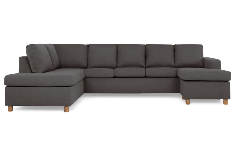 Crazy U-sofa XXL Chaiselong Højre - Mørkegrå - Møbler - Sofaer - U Sofa