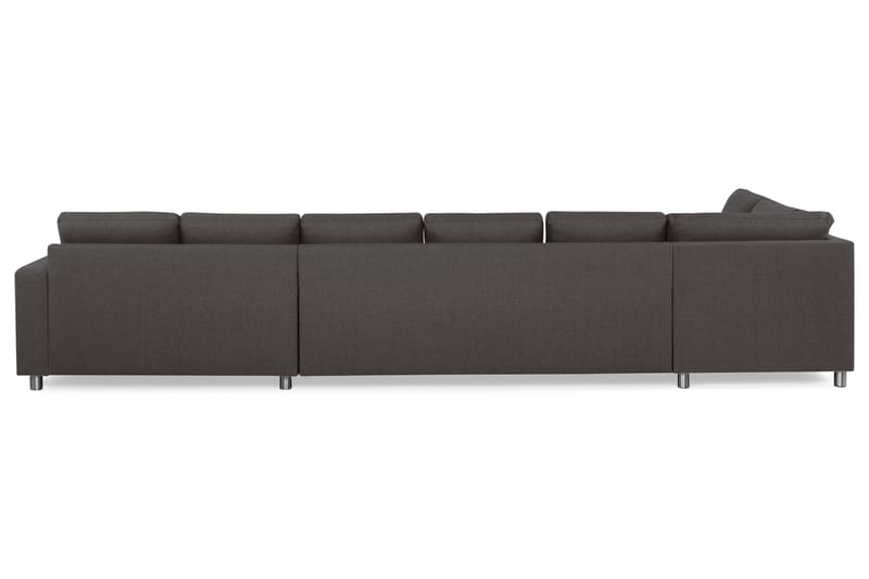 Crazy U-sofa XXL Chaiselong Højre - Mørkegrå - Møbler - Sofaer - U Sofa