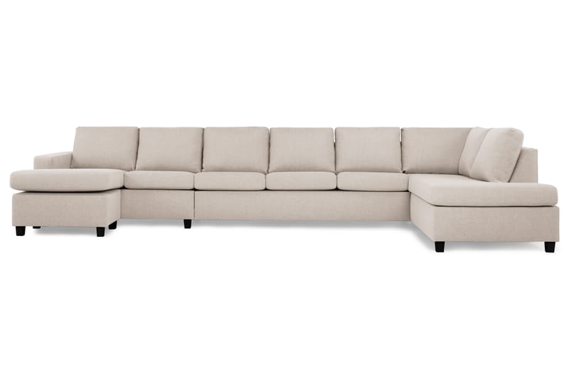 Crazy U-sofa XXL Chaiselong Venstre - Beige - Møbler - Sofaer - U Sofa