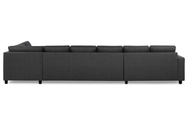 Crazy U-sofa XXL Chaiselong Venstre - Mørkegrå - Møbler - Sofaer - U Sofa