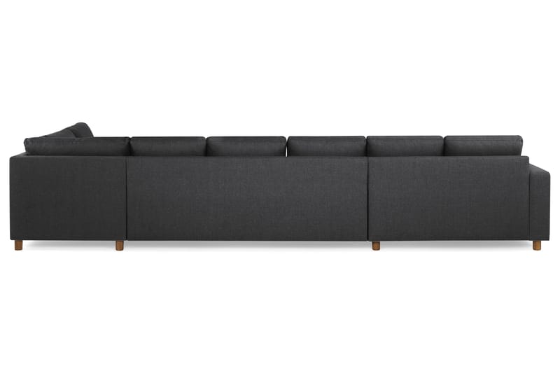 Crazy U-sofa XXL Chaiselong Venstre - Mørkegrå - Møbler - Sofaer - U Sofa