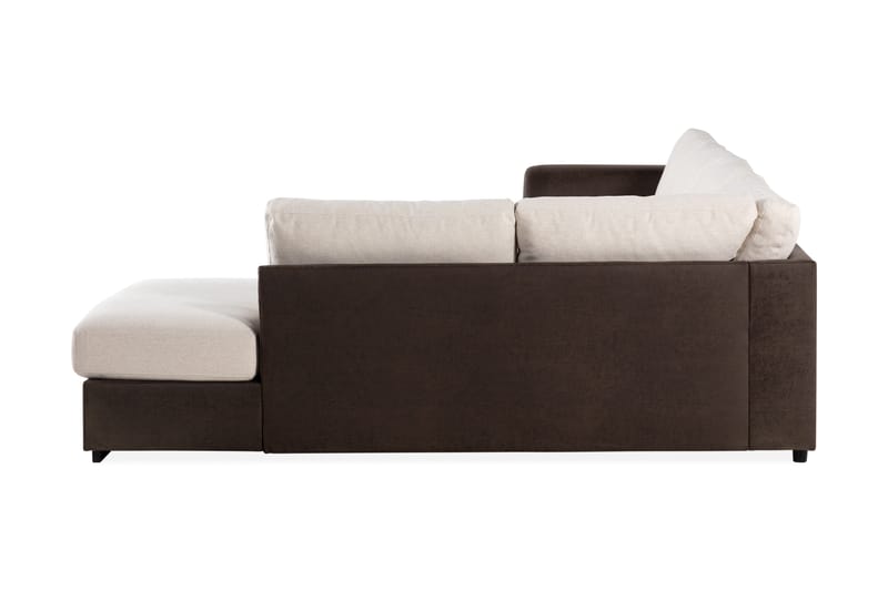 Cuba U-Sofa Chaiselong Venstre - Beige/Brun - Møbler - Sofaer - U Sofa