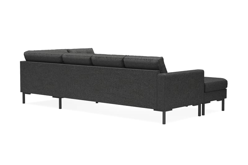 Frillestad 4-pers U-sofa Divan Venstre - Mørkegrå - Møbler - Sofaer - U Sofa