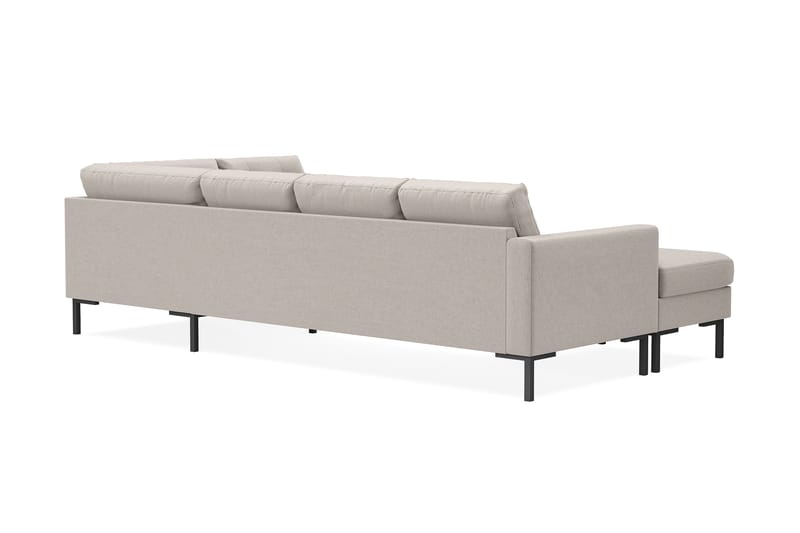 Frillestad 4-pers U-sofa Divan Venstre - Beige - Møbler - Sofaer - U Sofa