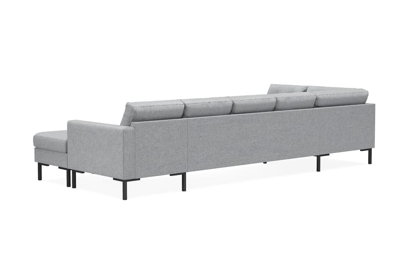 Frillestad 5-pers U-sofa Divan Højre - Grå - Møbler - Sofaer - U Sofa