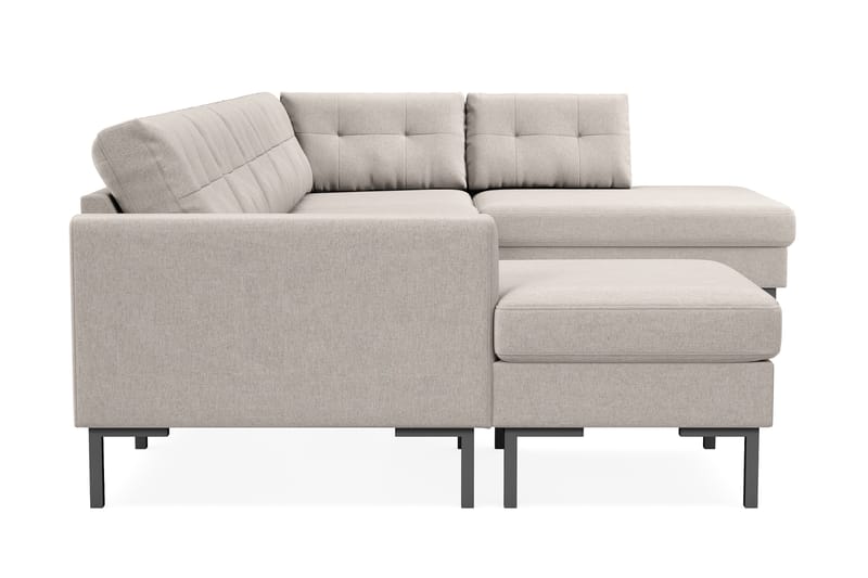 Frillestad 5-pers U-sofa Divan Venstre - Beige - Møbler - Sofaer - U Sofa