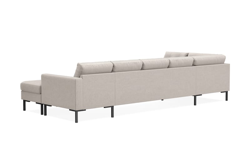 Frillestad 5-pers U-sofa Divan Højre - Beige - U Sofa