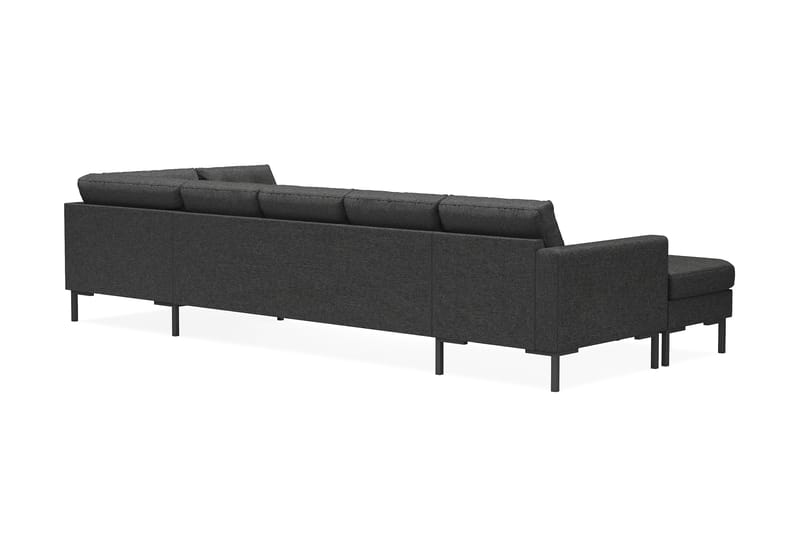 Frillestad 5-pers U-sofa Divan Venstre - Mørkegrå - Møbler - Sofaer - U Sofa