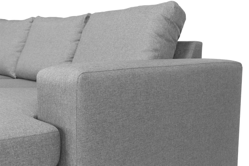 Houston U-sofa Large med Chaiselong Højre - Grå - Møbler - Sofaer - U Sofa