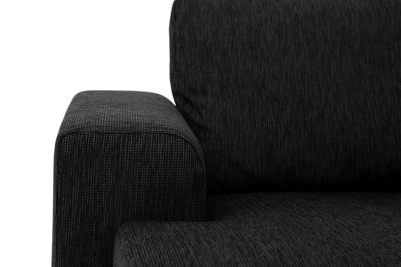 Link U-sofa Large med Chaiselong Højre - Sort - Møbler - Sofaer - U Sofa