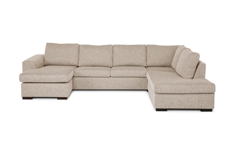 Link U-sofa Large med Chaiselong Venstre - Beige - Møbler - Sofaer - U Sofa