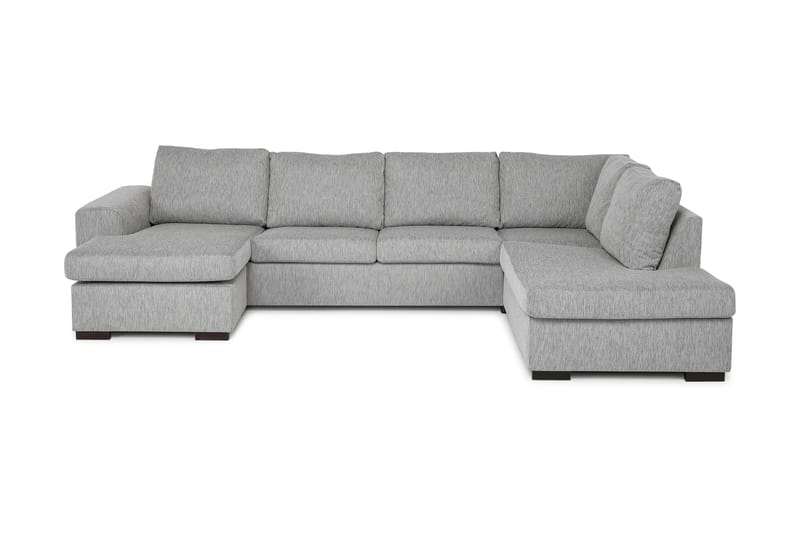 Link U-sofa Large med Chaiselong Venstre - Lysegrå - Møbler - Sofaer - U Sofa