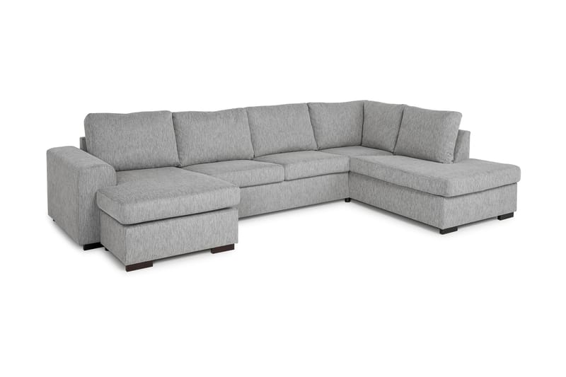 Link U-sofa Large med Chaiselong Venstre - Lysegrå - Møbler - Sofaer - U Sofa