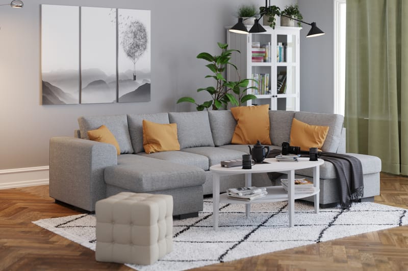 Link U-sofa Large med Chaiselong Venstre - Møbler - Sofaer - U Sofa