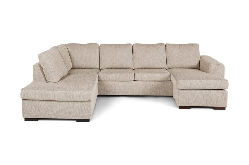 Link U-sofa med Chaiselong Højre - Beige - Møbler - Sofaer - U Sofa