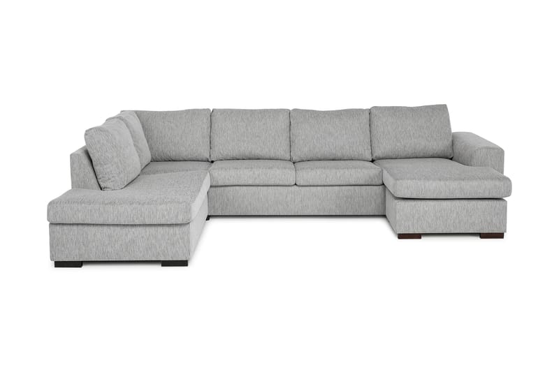 Link U-sofa XL med Chaiselong Højre - Lysegrå - Møbler - Sofaer - U Sofa