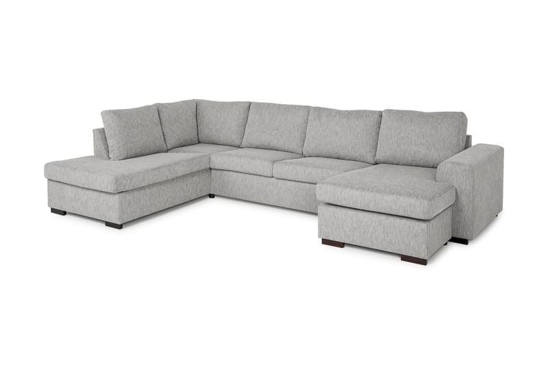 Link U-sofa XL med Chaiselong Højre - Lysegrå - Møbler - Sofaer - U Sofa