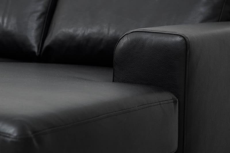 Link U-sofa XL med Chaiselong Højre - Sort - Møbler - Sofaer - U Sofa