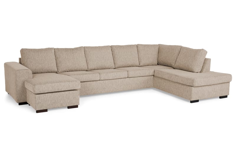 Link U-sofa XXL med Chaiselong Venstre - Beige - Møbler - Sofaer - U Sofa