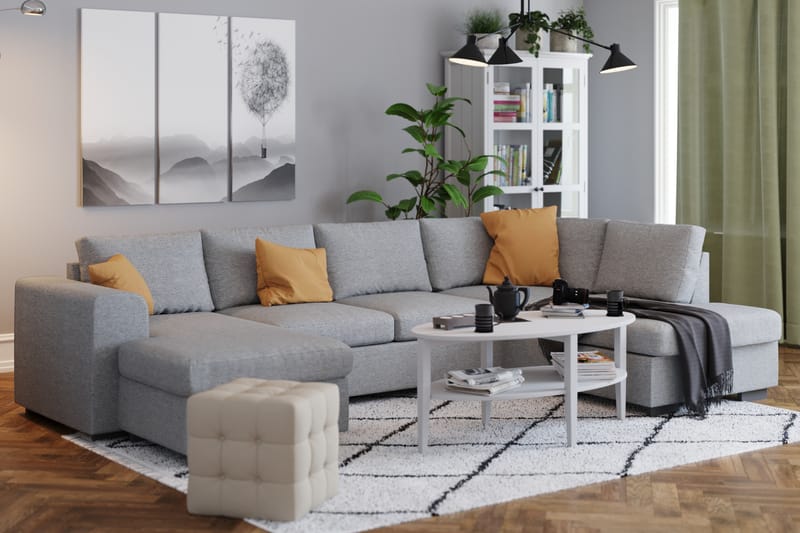 Link U-sofa XXL med Chaiselong Venstre - Møbler - Sofaer - U Sofa