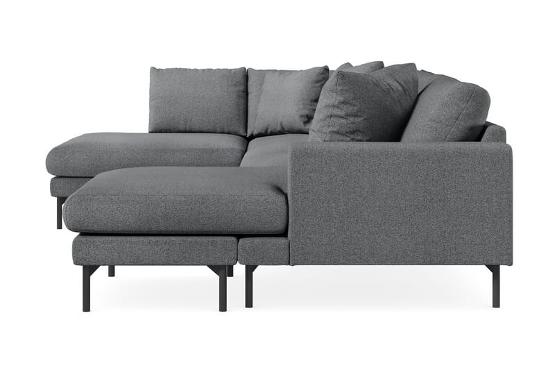 Menard 5-pers U-sofa - Mørkegrå - Møbler - Sofaer - U Sofa