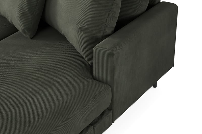 Menard 5-pers U-sofa - Mørkegrøn - Møbler - Sofaer - U Sofa