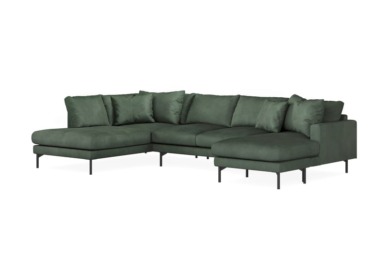 Menard 5-pers U-sofa - Grøn - Møbler - Sofaer - U Sofa